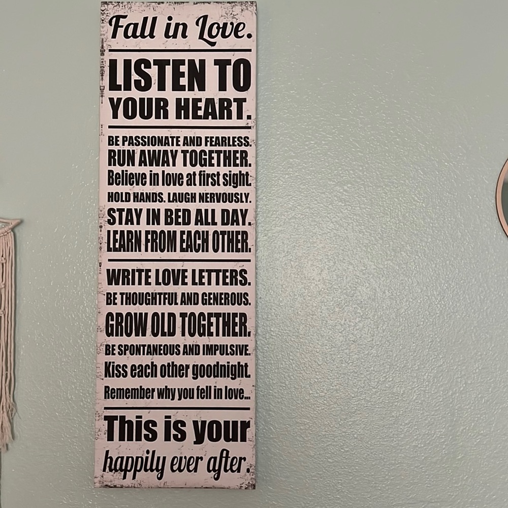 Framed wall art